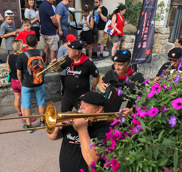 Marché estival hauteluce