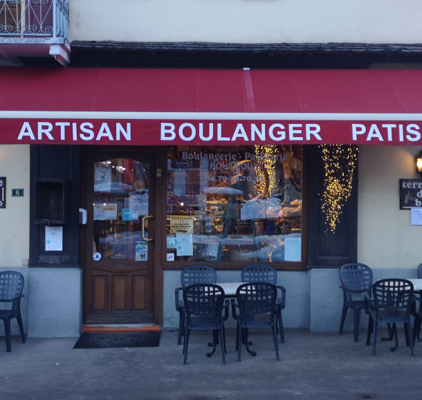Devanture Boulangerie Pouilloux Beaufort